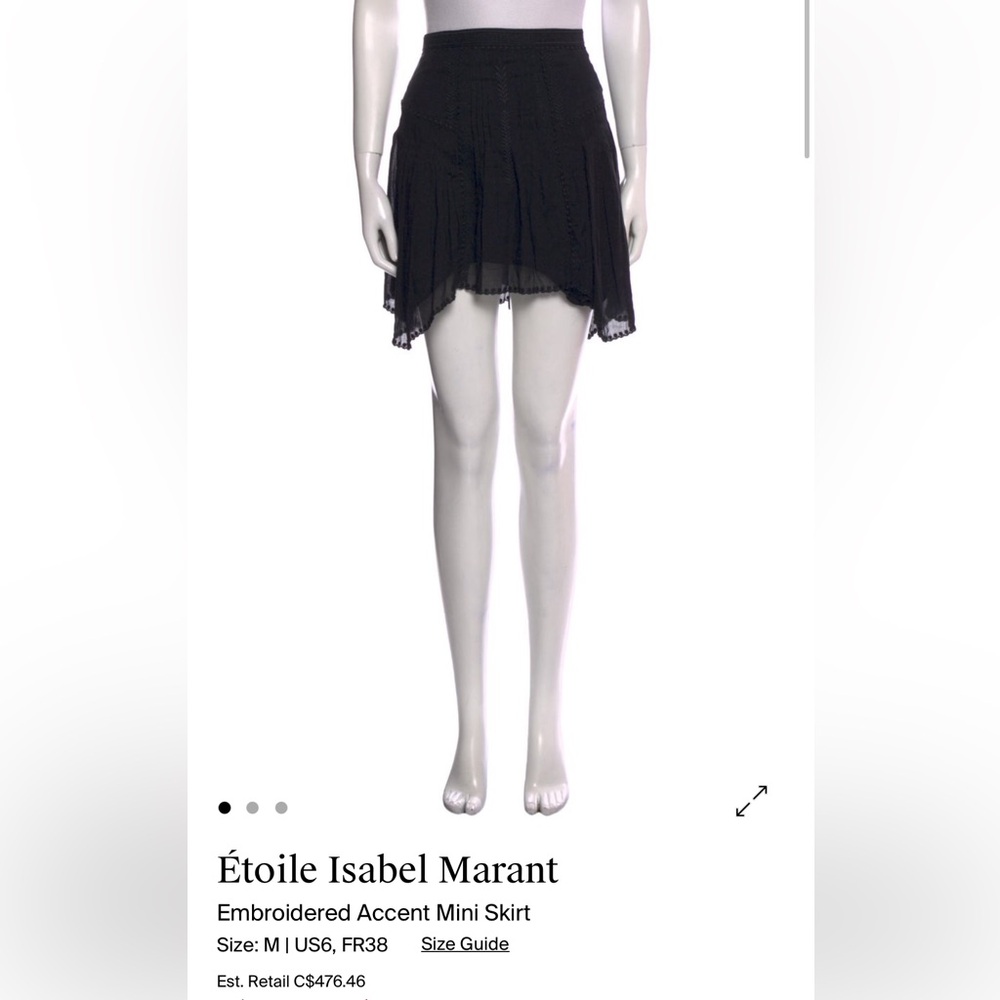 Isabel Marant Black Women's Skirt